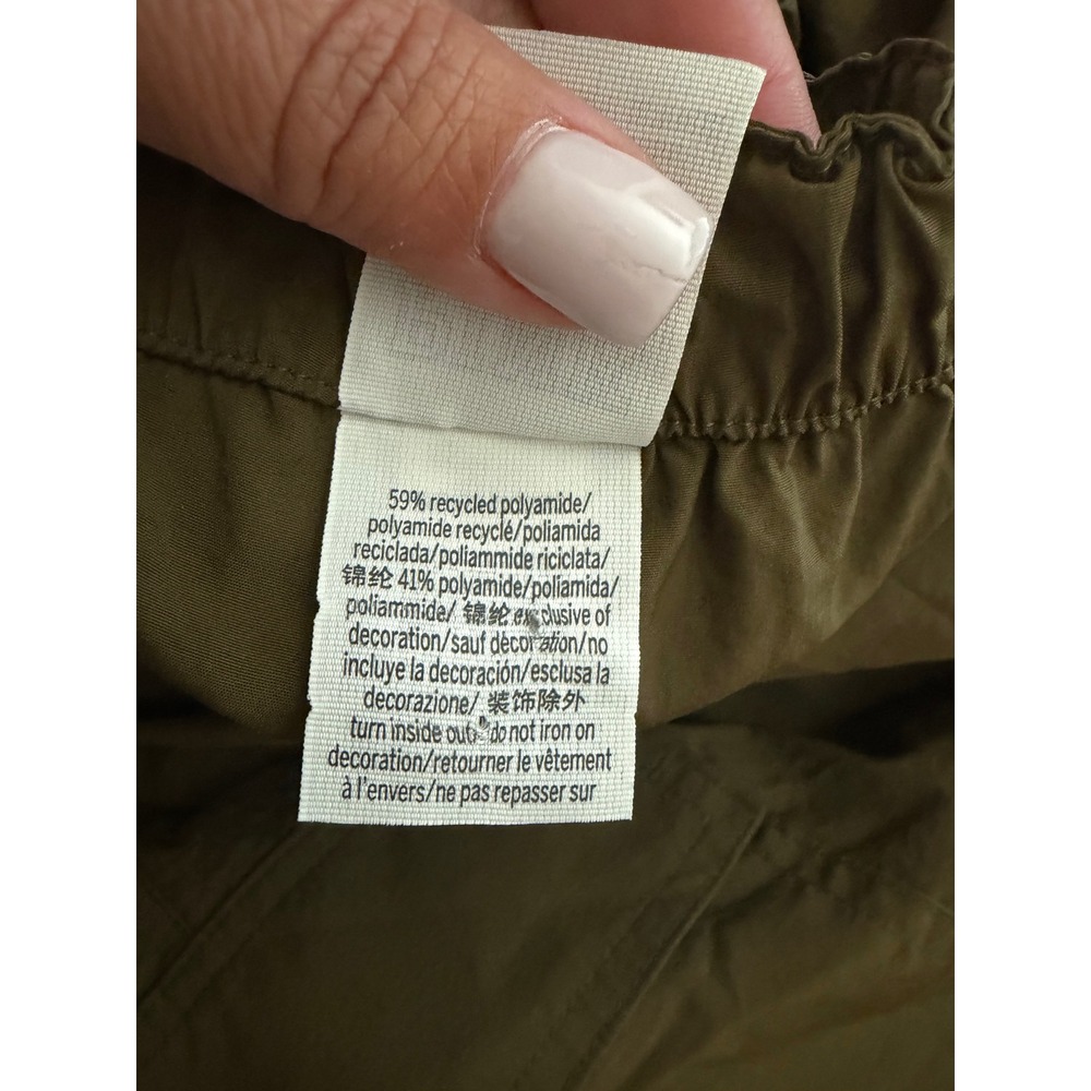PINK Victoria's Secret Utility Parachute Cargo Baggy Green Athleisure Pants XL. - Picture 5 of 6